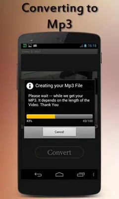 Video To mp3 Convertor android App screenshot 2